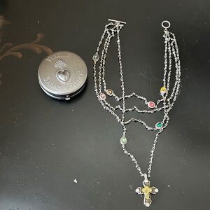Virgin Saints and Angels Classic Original Necklace. Rare & Retired. NWOT